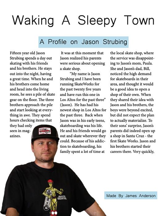 Profile by James Anderson